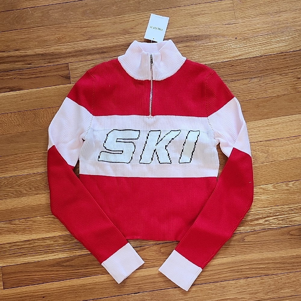Forever 21 ski sweater xl